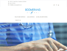 Tablet Screenshot of boomerang-global.com